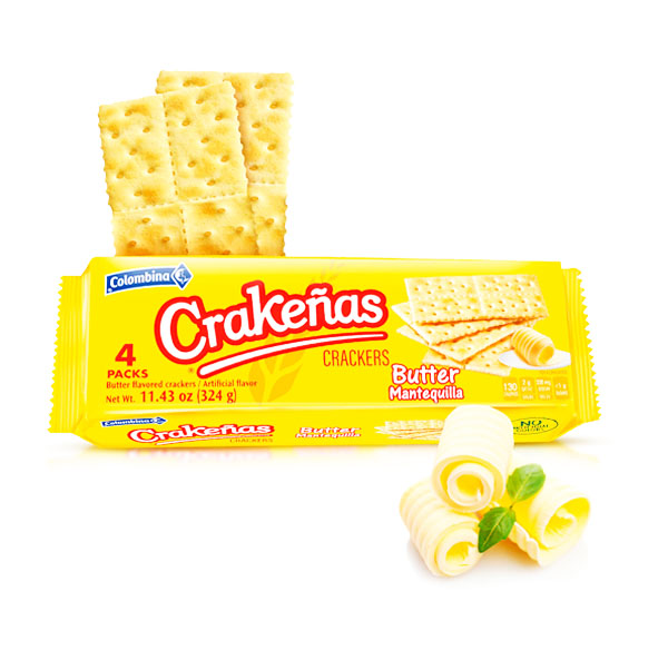 Galletas Crakeñas Mantequilla, 324 g